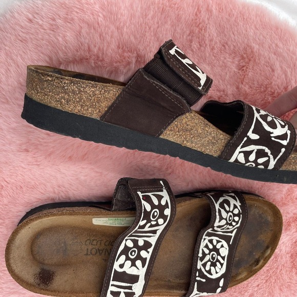Naot Cork Slide Sandal Womans Size‎ 37 US 6 - Picture 9 of 10